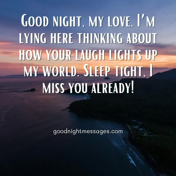 Lovable Good Night Message