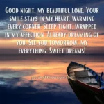 good night message to melt her heart