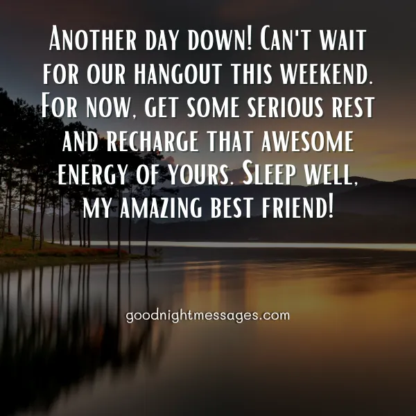 good night wishe for a best friend