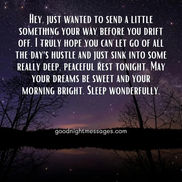 great good night message