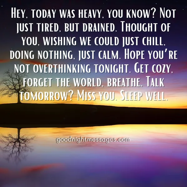 longest good night message