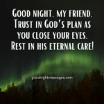 religious good night message