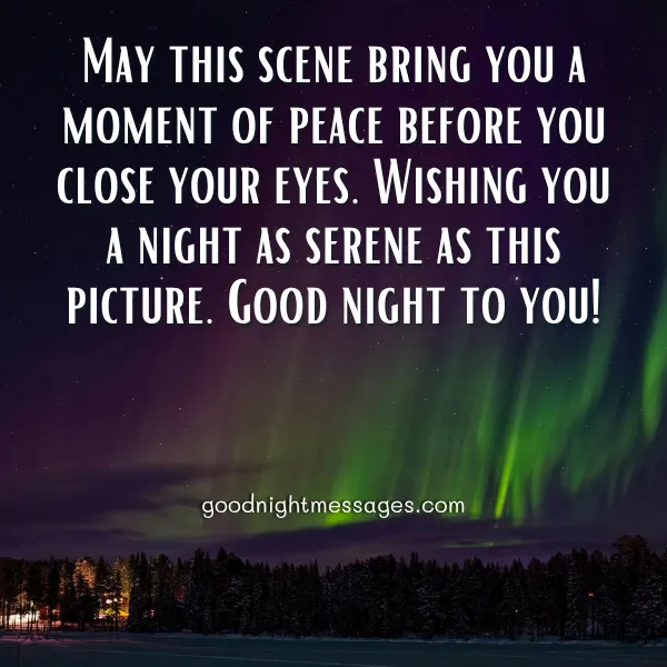 picture with good night wish