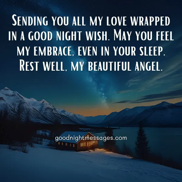 romantic good night message for girlfriend