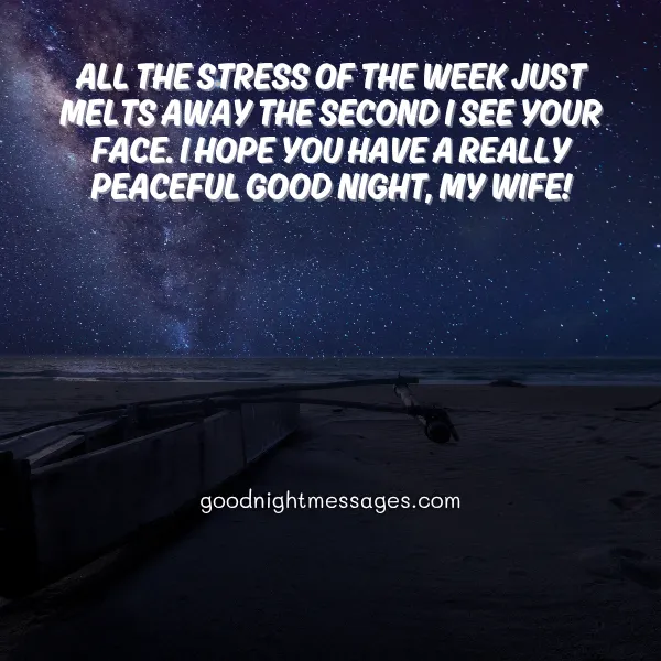good night quote for wife