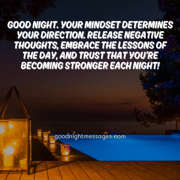 motivational good night mindset