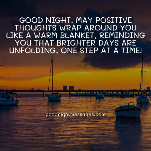 motivational good night positivity